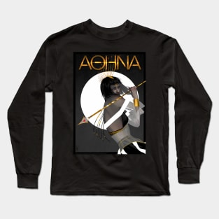 Athena Poster Long Sleeve T-Shirt